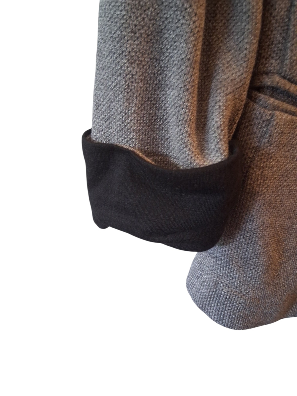Skies Are Blue Gray Notch-Lapel Tailored Blazer - Picture 4 of 6